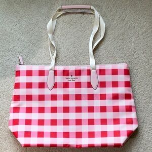 Kate Spade Gingham Tote.